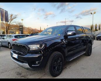 SPOTICAR Ford Ranger 2.0 Ecoblue Double Cab Limited 170cv Usata - Pick Up Diesel Nero - Terni - 1202431885_1