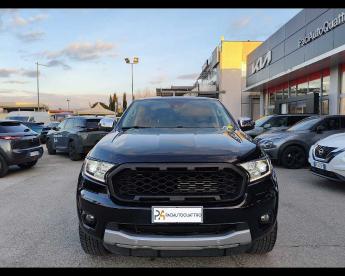 SPOTICAR Ford Ranger 2.0 Ecoblue Double Cab Limited 170cv Usata - Pick Up Diesel Nero - Terni - 1202431885_2