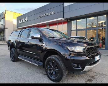 SPOTICAR Ford Ranger 2.0 Ecoblue Double Cab Limited 170cv Usata - Pick Up Diesel Nero - Terni - 1202431885_3