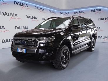 SPOTICAR Ford Ranger 3.2 Tdci Double Cab Limited 200cv Auto Usata - Pick Up Diesel Nero - Solaro - 1202510182_1