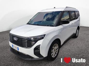 SPOTICAR Ford Tourneo Courier Ii 1.0 Ecoboost 125cv Titanium Usata - Family Car Benzina Bianco - Roma - 502324466_1