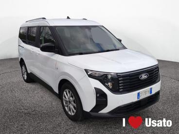 SPOTICAR Ford Tourneo Courier Ii 1.0 Ecoboost 125cv Titanium Usata - Family Car Benzina Bianco - Roma - 502324467_2