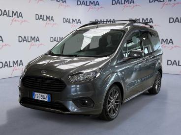 SPOTICAR Ford Tourneo Courier 1.0 Ecob. 100cv Sport E6.2 Usata - Family Car Benzina Grigio - Solaro - 1202485699_1