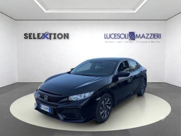 SPOTICAR Honda Civic 10ª Serie 1.0t 5 Porte Comfort Navi Usata - Coupé-cabriolet Benzina Nero - Jesi - 502492503_1