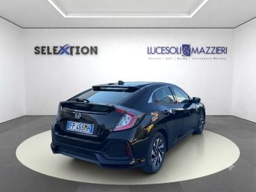 SPOTICAR Honda Civic 10ª Serie 1.0t 5 Porte Comfort Navi Usata - Coupé-cabriolet Benzina Nero - Jesi - 502492503_5