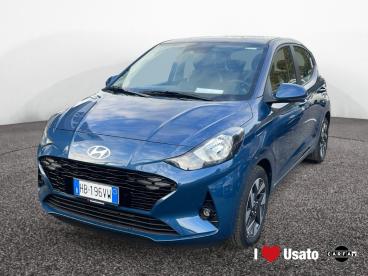 SPOTICAR Hyundai H350 I10 Iii 2023 1.0 Mpi Connectline 63cv Usata - Veicoli Commerciali Benzina Blu - Roma - 502411640_1