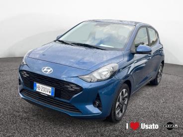 SPOTICAR Hyundai H350 I10 Iii 2023 1.0 Mpi Connectline 63cv Usata - Veicoli Commerciali Benzina Blu - Roma - 502411642_1