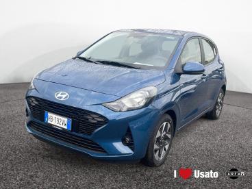 SPOTICAR Hyundai H350 I10 Iii 2023 1.0 Mpi Connectline 63cv Usata - Veicoli Commerciali Benzina Blu - Roma - 502411651_1