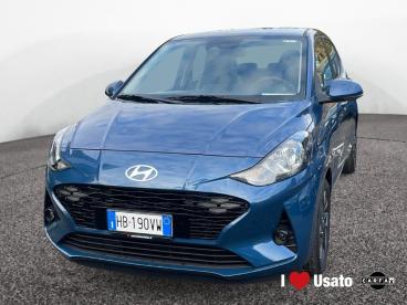 SPOTICAR Hyundai H350 I10 Iii 2023 1.0 Mpi Connectline 63cv Usata - Veicoli Commerciali Benzina Blu - Roma - 502411652_1