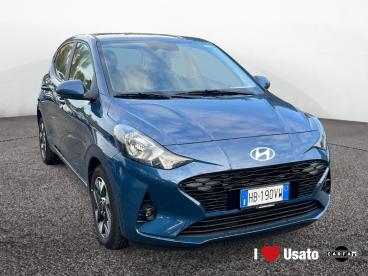 SPOTICAR Hyundai H350 I10 Iii 2023 1.0 Mpi Connectline 63cv Usata - Veicoli Commerciali Benzina Blu - Roma - 502411652_2