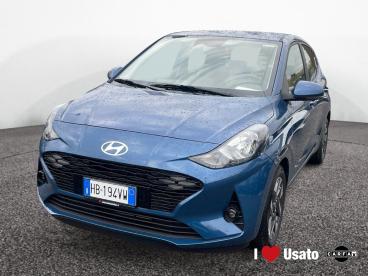 SPOTICAR Hyundai H350 I10 Iii 2023 1.0 Mpi Connectline 63cv Usata - Veicoli Commerciali Benzina Blu - Roma - 502411654_1