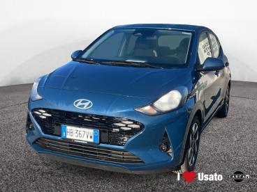SPOTICAR Hyundai H350 I10 Iii 2023 1.0 Mpi Connectline 63cv Usata - Veicoli Commerciali Benzina Blu - Roma - 502414001_1