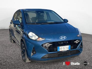 SPOTICAR Hyundai H350 I10 Iii 2023 1.0 Mpi Connectline 63cv Usata - Veicoli Commerciali Benzina Blu - Roma - 502414001_2