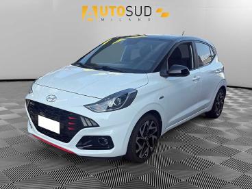 SPOTICAR Hyundai I10 Iii 2020 Benzina 1.0 Tgdi N Line Usata - City Car Benzina Bianco - Peschiera Borromeo - 1202480207_1