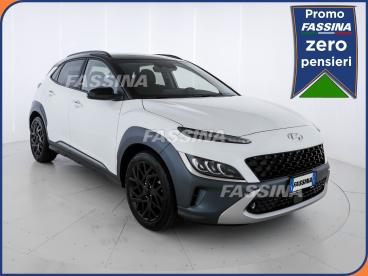 SPOTICAR Hyundai Kona Hev 1.6 Dct Xline 141 Cv Usata - Suv Ibrido Bianco - Milano - 502303131_1