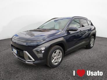 SPOTICAR Hyundai Kona Ii 2023 1.0 T-gdi 48v Xline Plus 2wd 100cv Mt Usata - Suv Ibrido Blu - Roma - 502330840_1