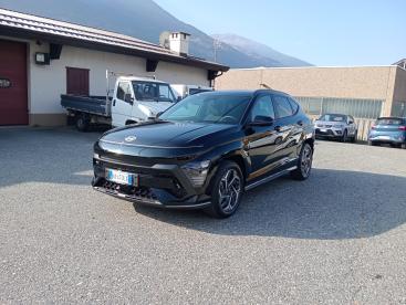 SPOTICAR Hyundai Kona Ii 2023 My25 1.0 T-gdi Mt 100cv Xtech Usata - Suv Benzina Nero - Bollengo - 502379084_3