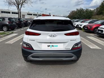 SPOTICAR Hyundai Kona 1.6 Hev Xline 2wd Dct Usata - Suv Ibrido Bianco - Roma - 1202386662_5