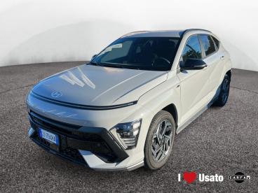 SPOTICAR Hyundai Kona Hev My25 1.6 Gdi N Line Usata - Suv Ibrido Grigio - Roma - 502415678_1