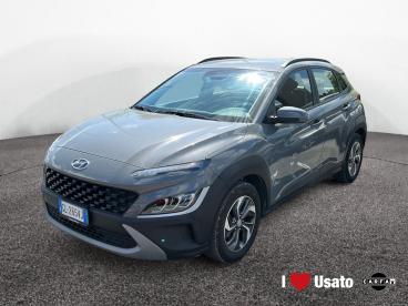 SPOTICAR Hyundai Kona I 2021 1.6 Gdi Hev Xtech 2wd 141cv Dct Usata - Suv Ibrido Grigio - Roma - 502453621_1