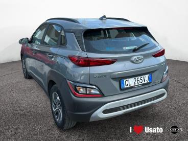 SPOTICAR Hyundai Kona I 2021 1.6 Gdi Hev Xtech 2wd 141cv Dct Usata - Suv Ibrido Grigio - Roma - 502453621_4