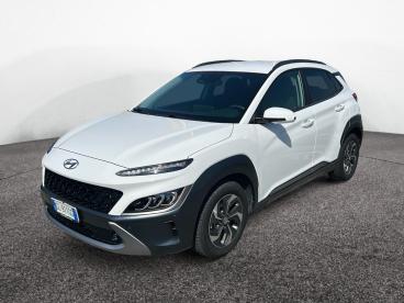 SPOTICAR Hyundai Kona I 2021 1.6 Gdi Hev Xline 2wd 141cv Dct Usata - Suv Ibrido Bianco - Roma - 502506852_1
