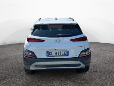SPOTICAR Hyundai Kona I 2021 1.6 Gdi Hev Xline 2wd 141cv Dct Usata - Suv Ibrido Bianco - Roma - 502506852_5