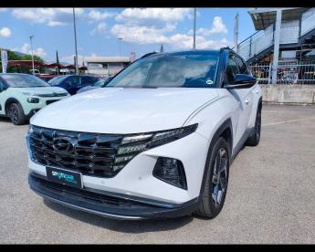 SPOTICAR Hyundai Tucson 1.6 Hev Xline Hyundai Smart Sense+ Advanced 2wd Au Usata - Suv Ibrido Bianco - Terni - 1202352909_1