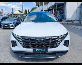 SPOTICAR Hyundai Tucson 1.6 Hev Xline Hyundai Smart Sense+ Advanced 2wd Au Usata - Suv Ibrido Bianco - Terni - 1202352909_2