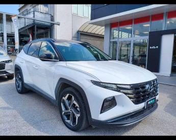 SPOTICAR Hyundai Tucson 1.6 Hev Xline Hyundai Smart Sense+ Advanced 2wd Au Usata - Suv Ibrido Bianco - Terni - 1202352909_3