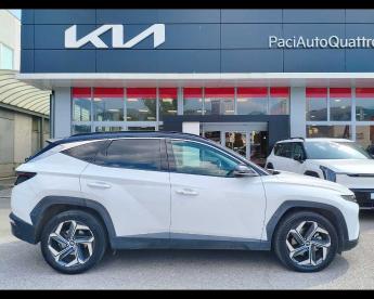 SPOTICAR Hyundai Tucson 1.6 Hev Xline Hyundai Smart Sense+ Advanced 2wd Au Usata - Suv Ibrido Bianco - Terni - 1202352909_4