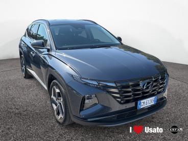 SPOTICAR Hyundai Tucson Iii 2021 1.6 Hev Exellence 2wd Auto Usata - Suv Ibrido Grigio - Roma - 502370258_2