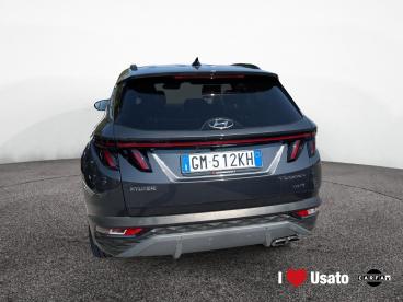 SPOTICAR Hyundai Tucson Iii 2021 1.6 Hev Exellence 2wd Auto Usata - Suv Ibrido Grigio - Roma - 502370258_5
