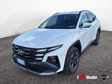 SPOTICAR Hyundai Tucson New Hev Pe 1.6phev At 2wd Business+(c) Usata - Suv Ibrido Bianco - Roma - 502373299_1