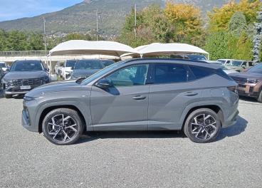 SPOTICAR Hyundai Tucson Iii 2024 1.6 Phev Nline 4wd Auto Usata - Suv Ibrido Grigio - Bollengo - 502386775_5