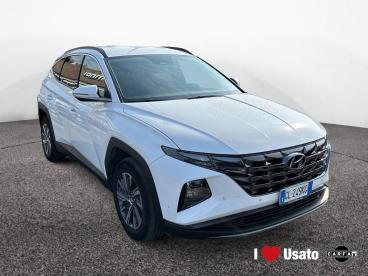 SPOTICAR Hyundai Tucson Iii 2021 1.6 Hev Xline 2wd Auto Usata - Suv Ibrido Bianco - Roma - 502397364_2