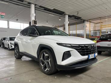 SPOTICAR Hyundai Tucson Iii 2021 1.6 Hev Xtech 2wd Auto Usata - Suv Ibrido Bianco - Bollengo - 502425454_1