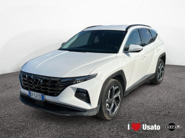 SPOTICAR Hyundai Tucson Iii 2021 1.6 Hev Exellence 2wd Auto Usata - Suv Ibrido Bianco - Roma - 502453576_1