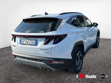 SPOTICAR Hyundai Tucson Iii 2021 1.6 Hev Exellence 2wd Auto Usata - Suv Ibrido Bianco - Roma - 502453576_3