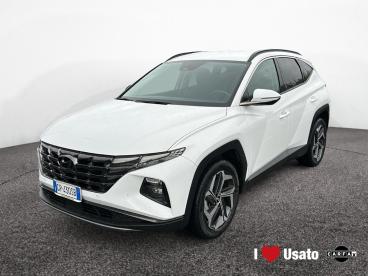 SPOTICAR Hyundai Tucson Iii 2021 1.6 Hev Exellence 2wd Auto Usata - Suv Ibrido Bianco - Roma - 502453577_1