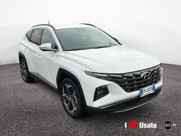 SPOTICAR Hyundai Tucson Iii 2021 1.6 Hev Exellence 2wd Auto Usata - Suv Ibrido Bianco - Roma - 502453577_2