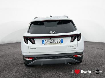 SPOTICAR Hyundai Tucson Iii 2021 1.6 Hev Exellence 2wd Auto Usata - Suv Ibrido Bianco - Roma - 502453577_5