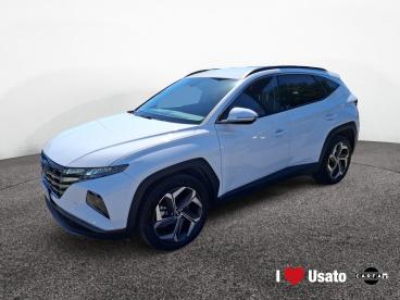 SPOTICAR Hyundai Tucson Iii 2021 1.6 Hev Exellence 2wd Auto Usata - Suv Ibrido Bianco - Roma - 502472724_1
