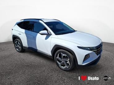 SPOTICAR Hyundai Tucson Iii 2021 1.6 Hev Exellence 2wd Auto Usata - Suv Ibrido Bianco - Roma - 502472724_2