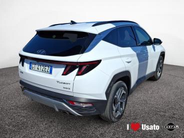 SPOTICAR Hyundai Tucson Iii 2021 1.6 Hev Exellence 2wd Auto Usata - Suv Ibrido Bianco - Roma - 502472724_3