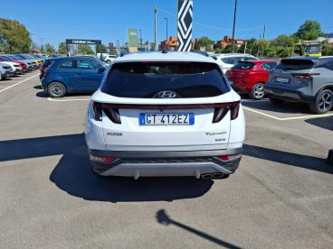 SPOTICAR Hyundai Tucson Iii 2021 1.6 Hev Exellence 2wd Auto Usata - Suv Ibrido Bianco - Roma - 502472724_5