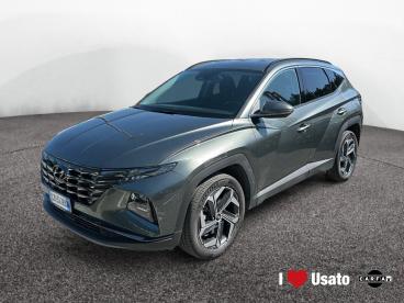 SPOTICAR Hyundai Tucson Iii 2021 1.6 Hev Xline 2wd Auto Usata - Suv Ibrido Grigio - Roma - 502473617_1