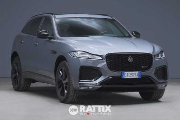 SPOTICAR Jaguar F-pace 2.0d I4 Mhev 204cv R-dynamic Black Awd Auto + Tett Usata - Suv Ibrido Grigio - Barzago - 1202411988_1