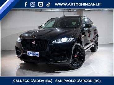 SPOTICAR Jaguar F-pace 2.0d 132kw R-sport Awd Auto - Prezzo Vero Usata - Suv Diesel Nero - Calusco Dadda - 502496935_1