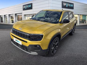 SPOTICAR Jeep Avenger 1.2 Mhev E-hybrid Turbo Summit Usata - Suv Ibrido Giallo - Roma - 1202431838_1